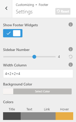 footer-setting